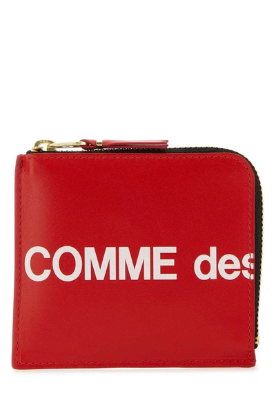 Shop Comme Des Garçons Comme Des Garcons Wallets In Red