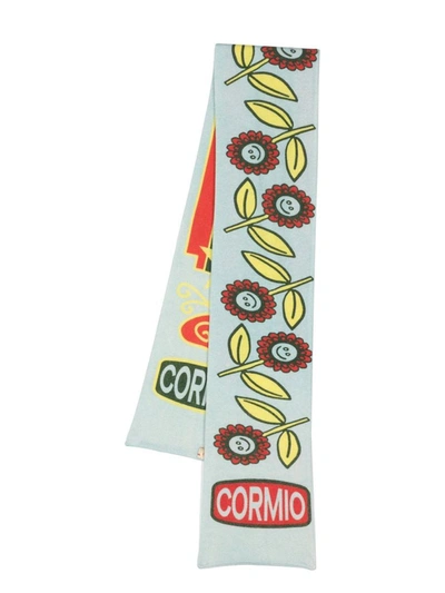 Shop Cormio Scarf Accessories In Limoncello &amp; Pomodoro
