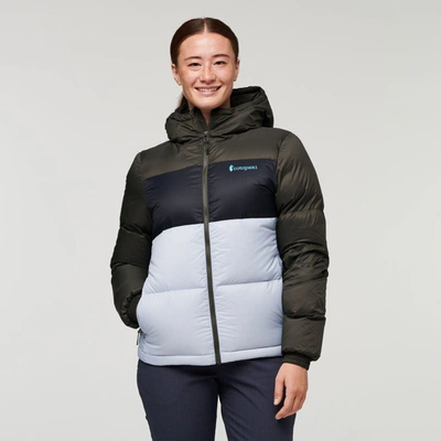 Shop Cotopaxi Solazo Hooded Down Jacket W Clothing In Inst Iron &amp; Storm