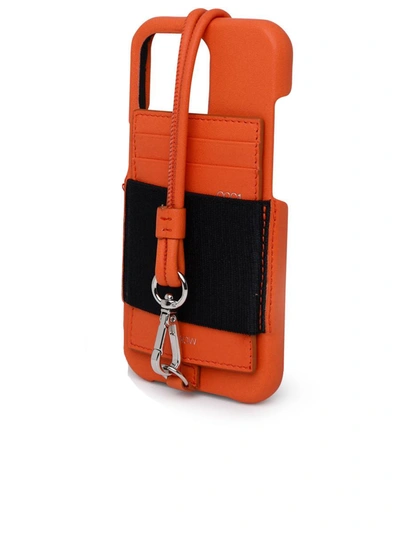Shop Elaow Orange Plastic I-phone Case 13