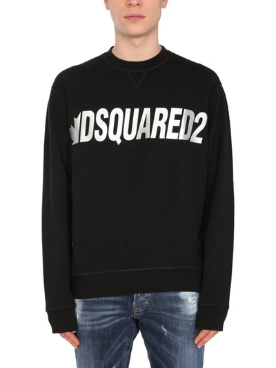 Dsquared2 Logo Crew-neck Sweatshirt In Multi-colored | ModeSens