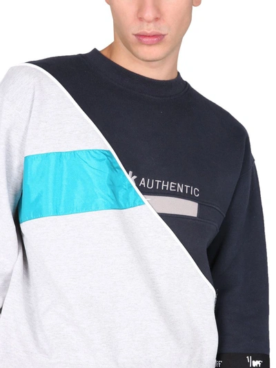 1/off Crew Neck Sweatshirt Unisex In Multicolor