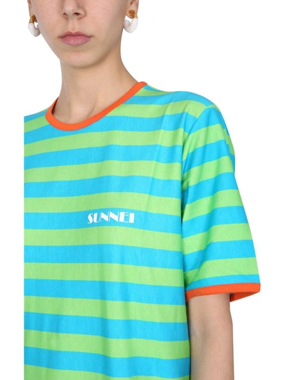 Shop Sunnei X Eleonora Bonucci Sunnei Crew Neck T-shirt Unisex In Multicolor