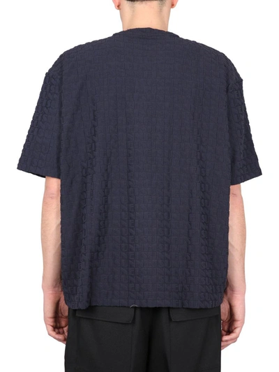 Sunnei Crewneck T-shirt In Blue