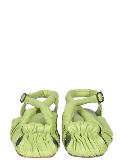 Shop Hereu Curtina" Sandals In Green