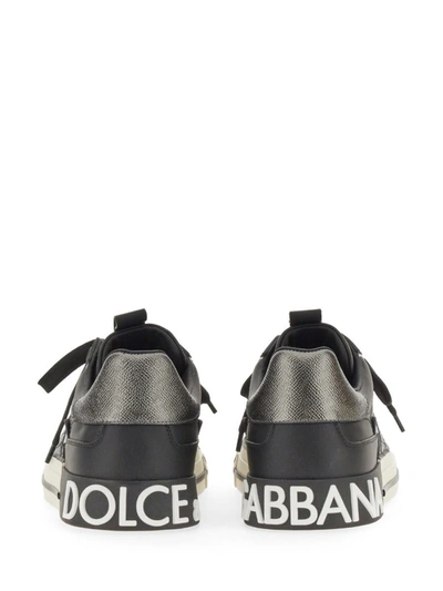 Shop Dolce & Gabbana Custom Sneaker 2.zero In Black
