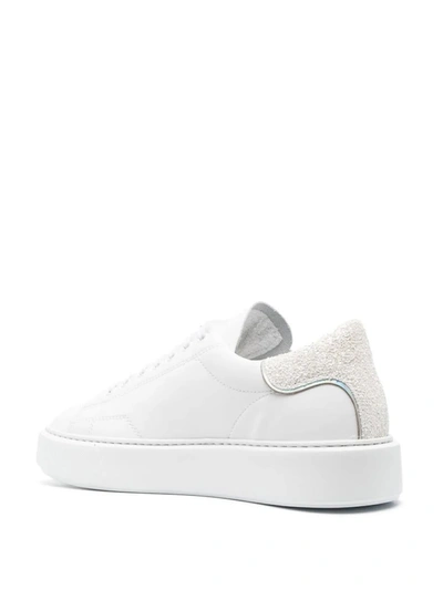 Shop Date D.a.t.e. Sfera Glitter Sneakers In White