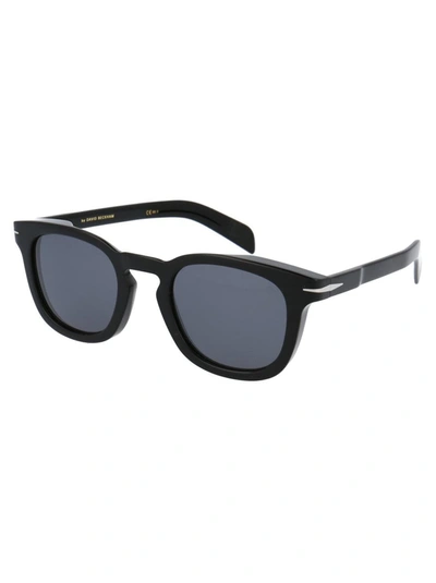 Shop David Beckham Eyewear David Beckham Sunglasses In 807t4 Black