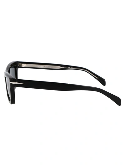 Shop David Beckham Sunglasses In 807ir Black