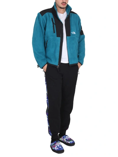 Shop The North Face Denali Fleece Jacket In Blue