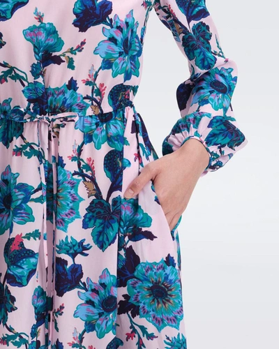 Shop Diane Von Furstenberg Dresses In Rosa/azzurro