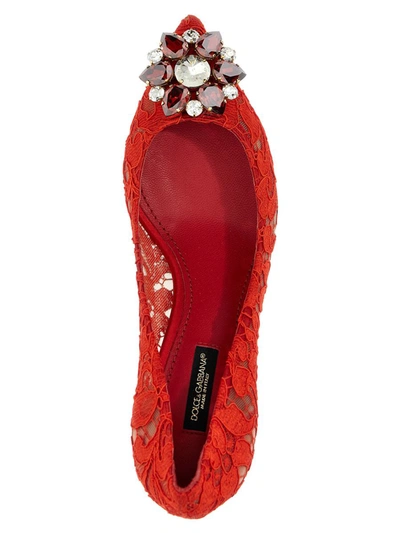 Shop Dolce & Gabbana Bellucci Pumps In Red