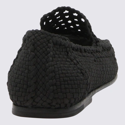 Shop Dolce & Gabbana Black Woven Loafers