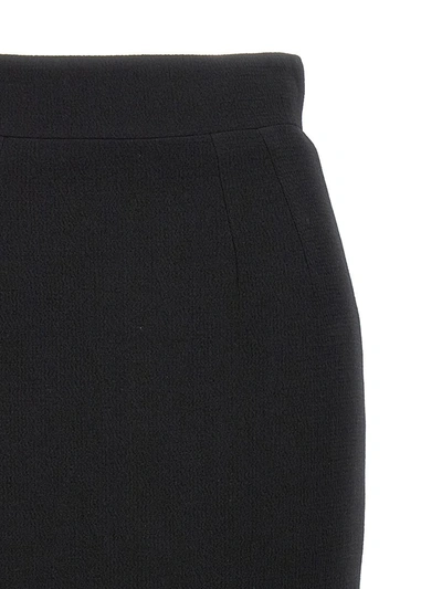 Shop Dolce & Gabbana Essential Pencil Skirt In Black