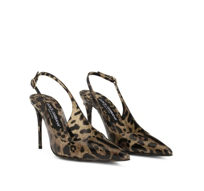 Shop Dolce & Gabbana Flat Shoes In Leo