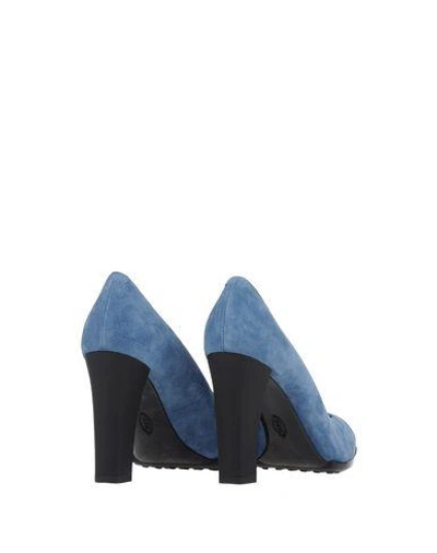 Tod's Pump In Slate Blue