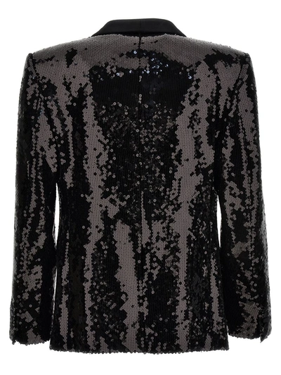 Shop Dolce & Gabbana Sicilia Dress In Black