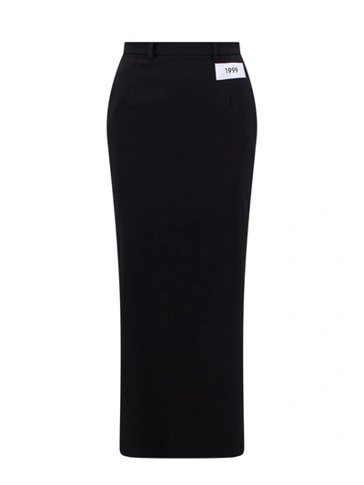Shop Dolce & Gabbana Skirt In Black