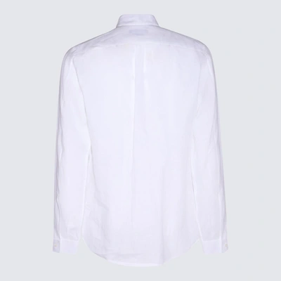 Shop Dolce & Gabbana White Linen Shirt