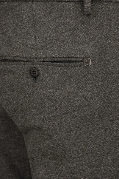Shop Dondup Gaubert - Slim-fit Jersey Trousers In Grey