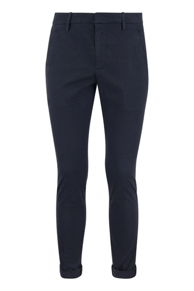 Shop Dondup Gaubert - Slim-fit Trousers In Blue