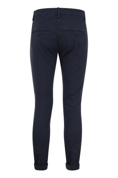 Shop Dondup Gaubert - Slim-fit Trousers In Blue