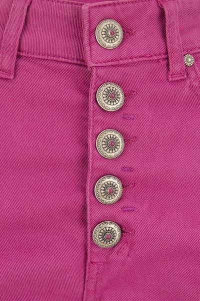 Shop Dondup Koons - Loose-fit Fleece Trousers In Fuchsia