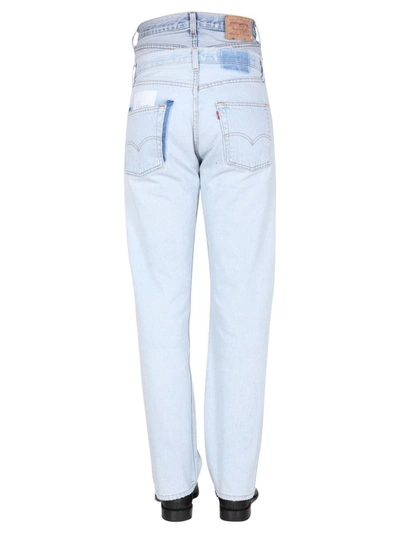 Shop 1/off Double Waisted Jeans Unisex In Blue