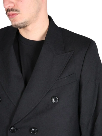 Shop Our Legacy Double-breasted Jacket In Black