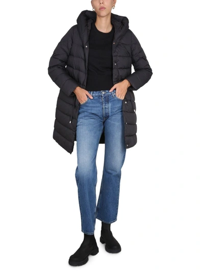 Woolrich Down Jacket "ellis" In Black