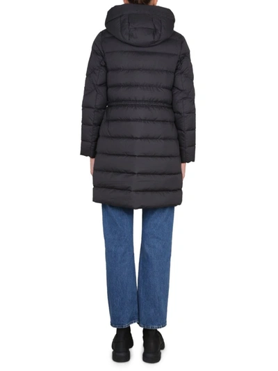 Woolrich Down Jacket "ellis" In Black