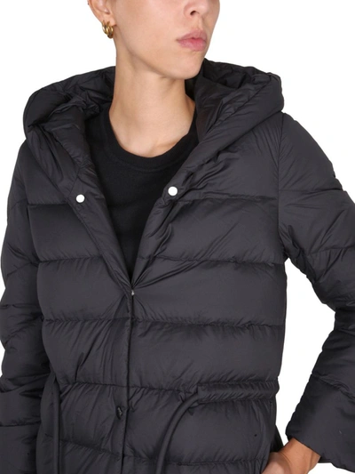 Woolrich Down Jacket "ellis" In Black