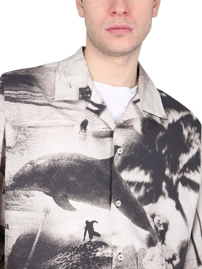 Shop Msgm Dreaming Print Shirt In Multicolor