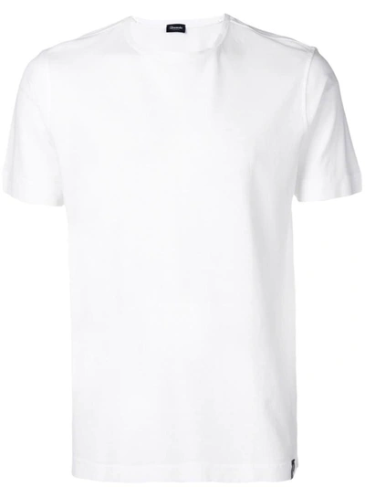 Shop Drumohr Logo T-shirt In White