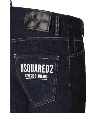 Shop Dsquared2 Cool Guy Dark Blue Jeans