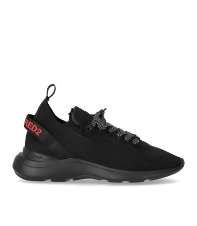 Shop Dsquared2 Fly Black Sneaker