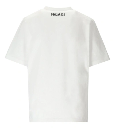Shop Dsquared2 Icon Hilde Easy White T-shirt