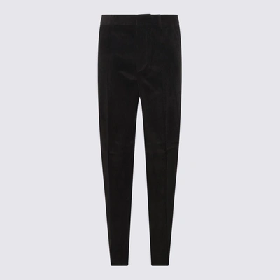 Shop Dsquared2 Black Cotton Pants