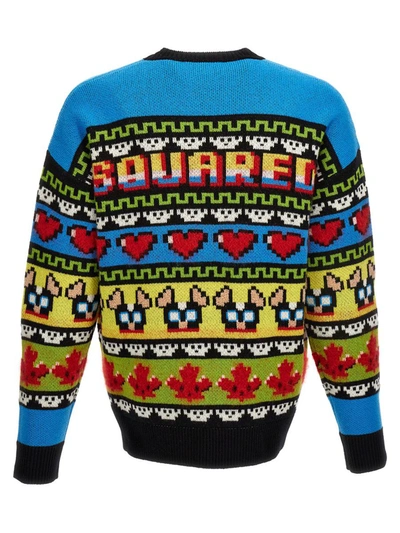 Shop Dsquared2 Ciro Sweater In Multicolor