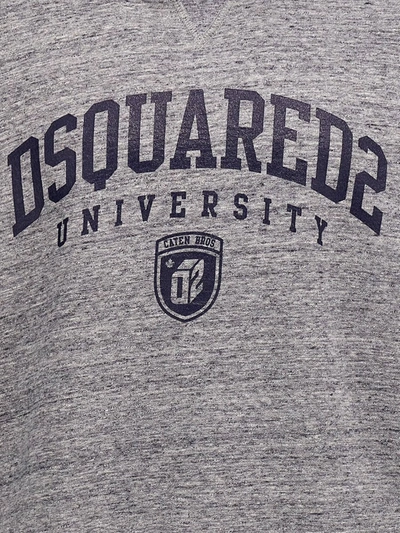 Shop Dsquared2 Cool Fit Hoodie In Gray