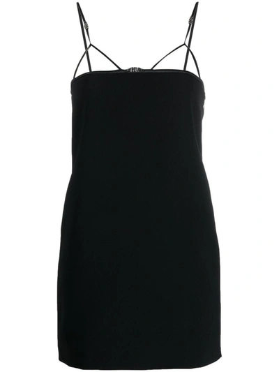 Shop Dsquared2 Cut-out Strappy Minidress In Black