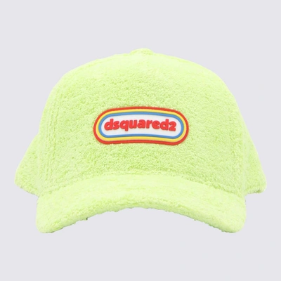 Shop Dsquared2 Hats In Lime
