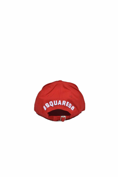 Shop Dsquared2 Hats Red