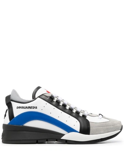 Shop Dsquared2 Running Sneakers In Black