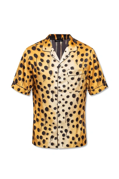 Shop Dsquared2 Shirts In Beig