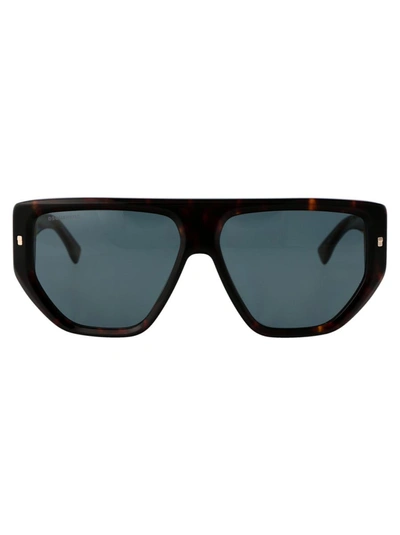 Shop Dsquared2 Sunglasses In 086ku Avana