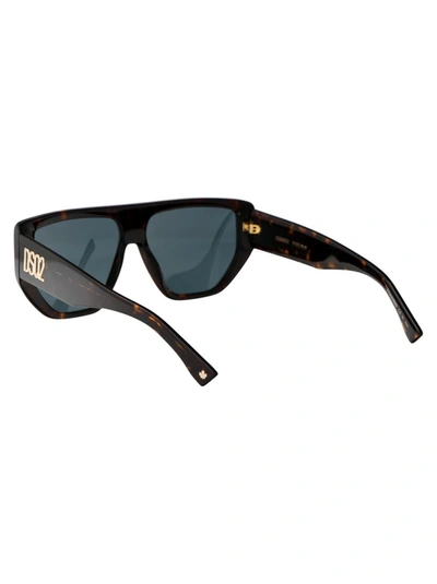 Shop Dsquared2 Sunglasses In 086ku Avana