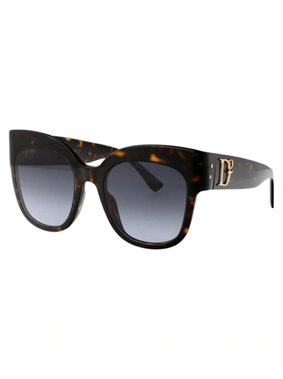 Shop Dsquared2 Sunglasses In 0869o Avana