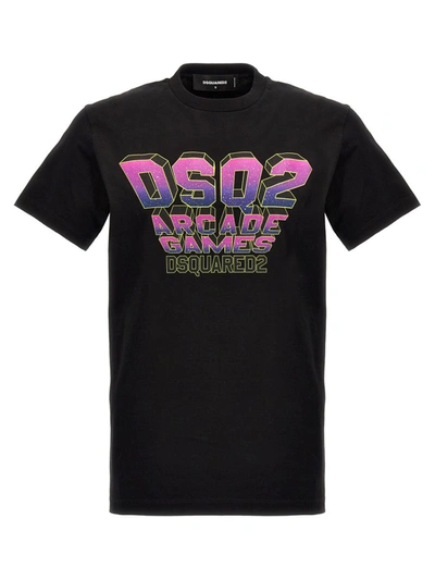 Shop Dsquared2 T-shirt 'cool Fit' In Black