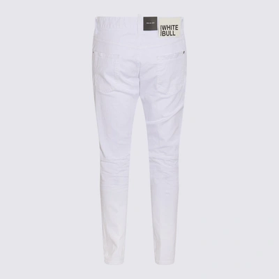 Shop Dsquared2 White Denim Stretch Cool Guy Jeans